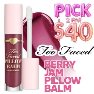 Too Faced Pillow Balm Berry Jam Lip Treatment